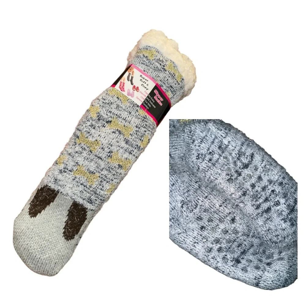 New slippers socks one‎ size fits most